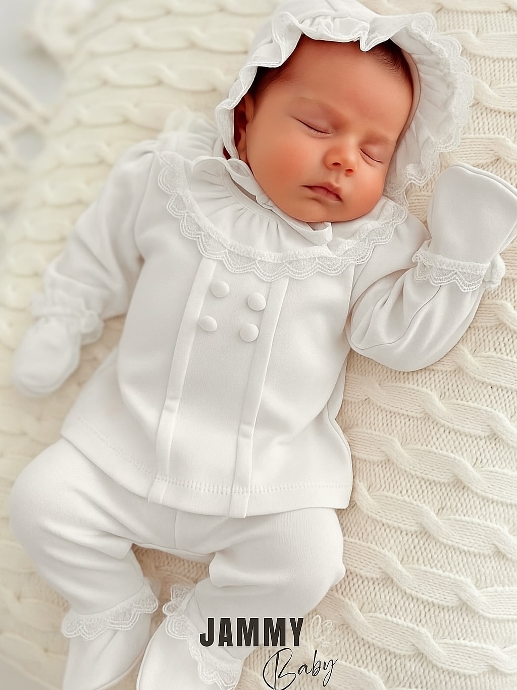 ست بیمارستانی دخترانه ترک سفید