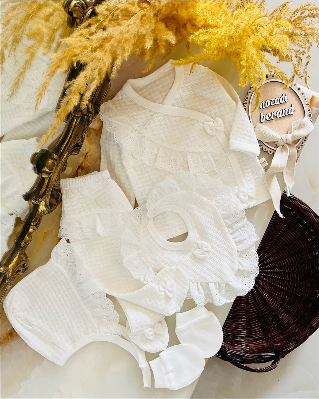 ست بیمارستانی نوزادی دخترانه ترک minizeyn