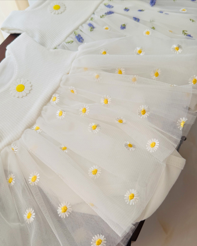 پیراهن نوزادی ترک گلدوزی شده🌼